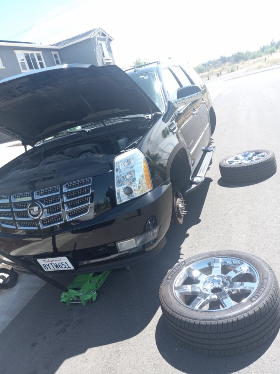 Midland mobile mechanic brake service at a customer location